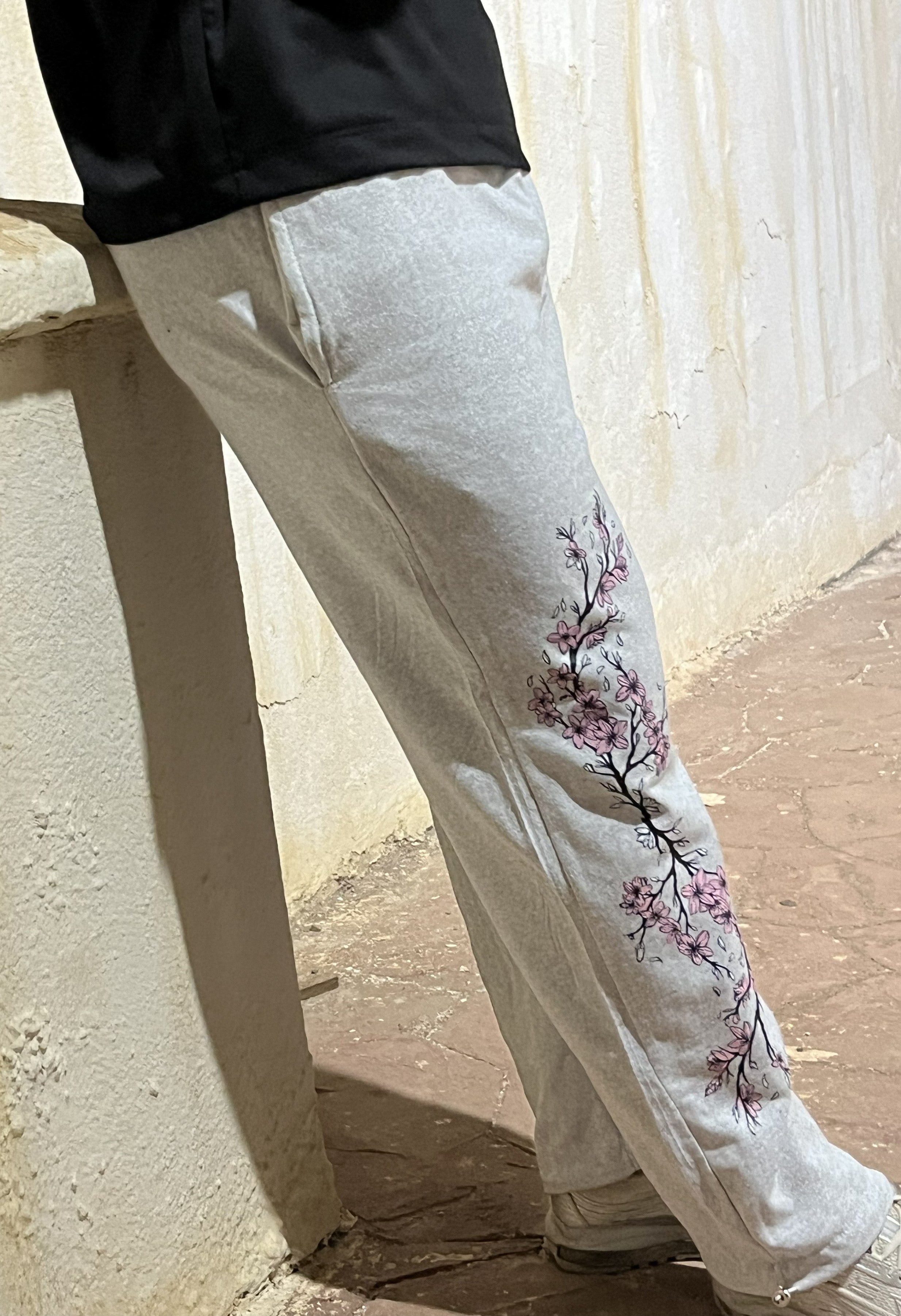 joggers flower